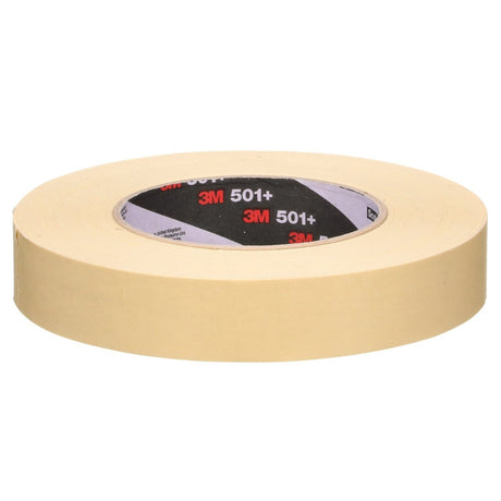 3M 501+ 501+ IW Scotch Specialty High Temperature Masking Tape, Tan, 24 mm x 55 m (7010302439)  - (36Pack) - 5