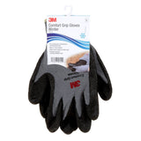 3M Comfort Grip Winter Work Gloves, Nitrile Foam Coated, Gray, Size Large (CGL-W) (7010305066) (1 Pair)  - (6Pack)