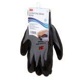 3M Comfort Grip Winter Work Gloves, Nitrile Foam Coated, Gray, Size Large (CGL-W) (7010305066) (1 Pair)  - (6Pack) - 3