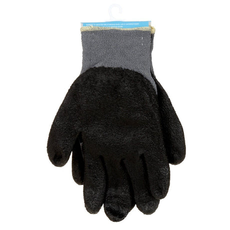 3M Comfort Grip Winter Work Gloves, Nitrile Foam Coated, Gray, Size Large (CGL-W) (7010305066) (1 Pair)  - (6Pack) - 4