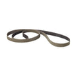 3M 237AA Trizact Cloth Belt, A80 X Weight, Film lok, Full flex, Gray, 3/16 in x 18 in (7010308215) (200 Pack)