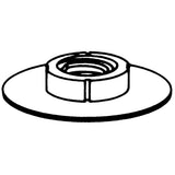 3M 77729 Roloc Disc Pad TS and TSM, Medium 1-1/2 in 1/4"-20 internal (7010308594) (5 Pack) - 4