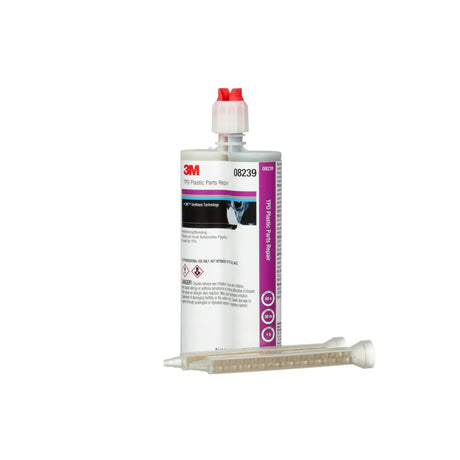3M TPO Plastic Parts Repair Two Part Urethane Adhesive Black 200 mL (08239) (7010308779)  - (6Pack)