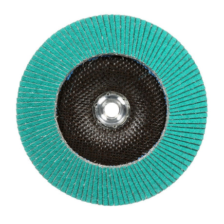 3M 577F Flap Disc, 36, T27 Quick Change, 4-1/2 in x 5/8 in-11, Giant (7010308897) (10 Pack)