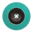 3M 577F Flap Disc, T29, Alumina Zirconia, 80 Grit, Green, 7 in x 7/8 in Center Hole (7010308901) (250 Pack)