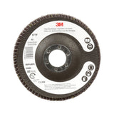 3M 577F Flap Disc, T29, Alumina Zirconia, 80 Grit, Green, 7 in x 7/8 in Center Hole (7010308901) (250 Pack) - 3