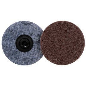 3M SE-DS Scotch-Brite Roloc Surface Conditioning Disc, TS, Aluminum Oxide Coarse, Brown, 3 in (7010309372) (100 Pack)