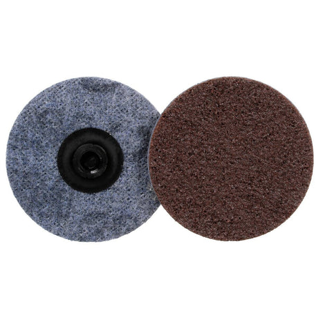 3M SE-DS Scotch-Brite Roloc Surface Conditioning Disc, TS, Aluminum Oxide Coarse, Brown, 3 in (7010309372) (100 Pack)