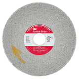 3M X2-WL Scotch-Brite EX2 Deburring Wheel, 8S Fine, Silicon Carbide, Gray, 6 in x 1/2 in x 1 in (7010309813) (4 Pack)