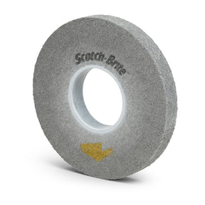 3M Scotch-Brite EXL Pro Deburring Convolute Wheel, EP-WL, 10S Fine, Gray, 14 in x 2 in x 8 in (7010310048)  - (21Pack)