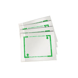 3M 8240 Scotch Pouch Tape Sheets, Transparent, 5 in x 6 in Roll (7010311735) (8 Pack) - 3