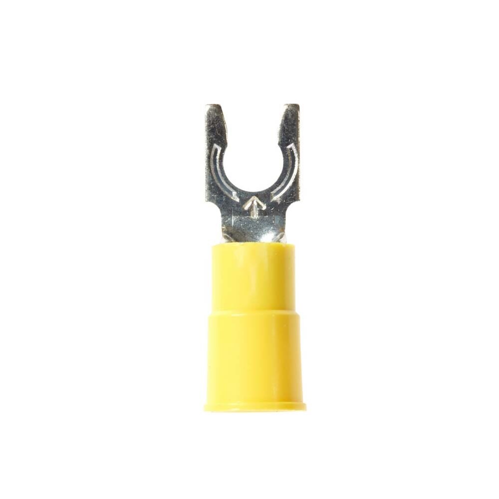 3M MV10-10FLX Scotchlok Locking Fork Vinyl Insulated, spring-like tongue firmly fits around the stud (7010320678) (50 Pack)
