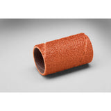3M 747D Cloth Spiral Band, 1/2 in x 2 in, P100, X-Weight Cloth, Ceramic Aluminum Oxide, Orange (7010326011) (100 Pack)