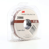 3M 314D Portable Utility Cloth, P180 J-weight, 1 in x 20 yd (7010326034)  - (5Pack) - 2