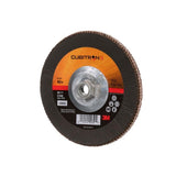 3M 967A Cubitron II Flap Disc , 40+, T29 Quick Change, 7 in x 5/8-11, Giant (7010327066) (5 Pack) - 3