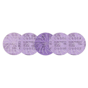 3M 775L Xtract Hookit Film Disc, 5 in, 80+ to 220+, Purple (7010327612) (300 Pack)