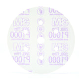 3M 260L 01135 Hookit Red Finishing Film Abrasive Disc, Dust Free, P1000, Red, 6 in (7010327766) (3500 Pack)