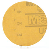 3M 216U 01010 Hookit Gold Abrasive Disc, 3 in, P800, 50 Discs (7010327883) (50 Pack) - 2