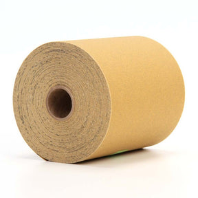3M 02698 Stikit 236U Coated Aluminum Oxide Yellow Sanding Roll - 4 1/2 in Width x 20 yd Length - Paper Backing - A Weight - P80 Grit - Medium (7010327990)