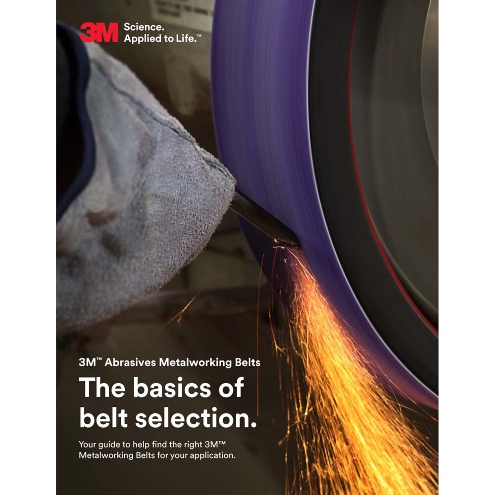 3M 307EA Trizact Cloth Belt , A45 JE-Weight, 3-1/2 in x 15-1/2 in, Film-lok, Full-Flex (7010328216) (50 Pack) - 6