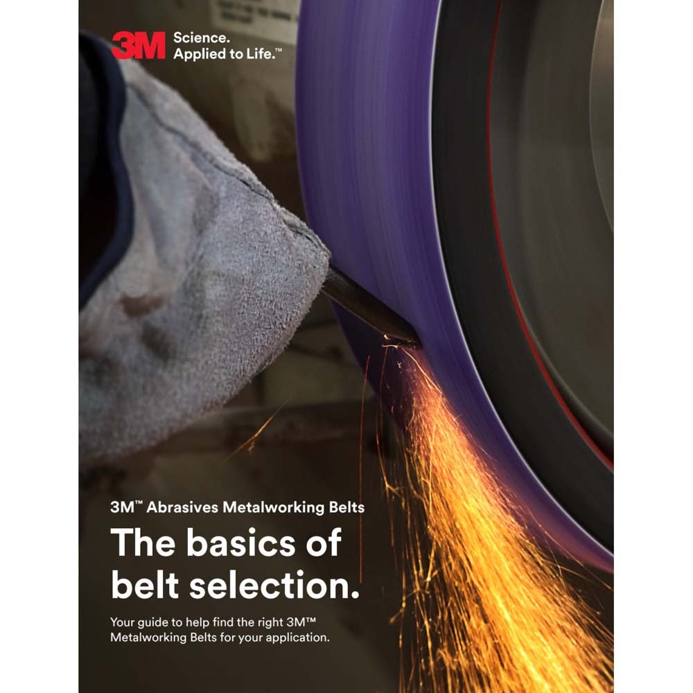 3M 307EA Trizact Cloth Belt , A45 JE-Weight, 3-1/2 in x 15-1/2 in, Film-lok, Full-Flex (7010328216) (50 Pack) - 6