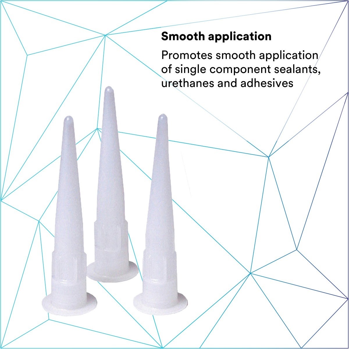 3M 08187 Threaded Cartridge Nozzle (7010328467) (50 Pack) - 5