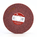 3M MF-WL Scotch-Brite Metal Finishing Convolute Wheel, 5A Medium, Maroon, 6 in x 3 in x 1 in, 6000 RPM (7010328688)