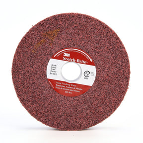 3M Scotch-Brite Metal Finishing Convolute Wheel, MF-WL, 6A Medium, Maroon, 16 in x 1 in x 10 in (7010328944)  - (30Pack)