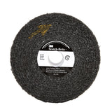 3M Scotch-Brite Multi-Finishing Convolute Wheel MU-WL 2S Coarse Black 14 in x 4 in x 8 in (7010329225)  - (10Pack)