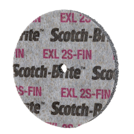 3M XL-UW Scotch-Brite EXL Unitized Wheel, 2S Fine, 3 in x 3/4 in x 3/8 in (7010329590) (10 Pack) - 4