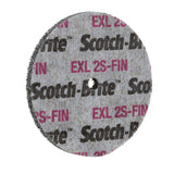 3M XL-UW Scotch-Brite EXL Unitized Wheel, 2S Fine, 3 in x 3/4 in x 3/8 in (7010329590) (10 Pack) - 5