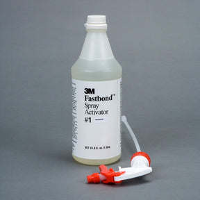3M Fastbond Spray Activator 1, Bottle with Sprayer, 1 Liter (7010329887) (6 Pack)