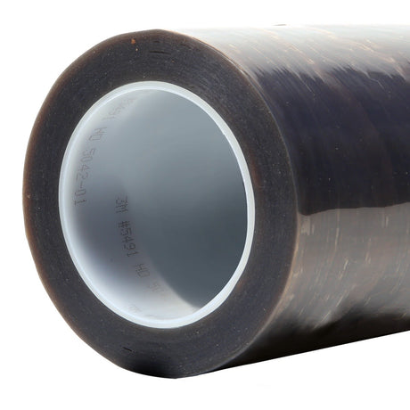 3M 5491 PTFE Film Tape, Brown, 12 in x 36 yd, 6.7 mil (7010333754)