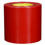 3M 5903 Outdoor Masking Poly Tape, Red, 5 in x 60 yd, 7.5 mil (7010334725) (80 Pack) - 2