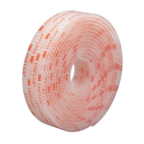 3M SJ3561 Dual Lock Type 400 Clear Reclosable Fastener Tape, 2 in x 50 yd Roll (7010334840)  - (3Pack)