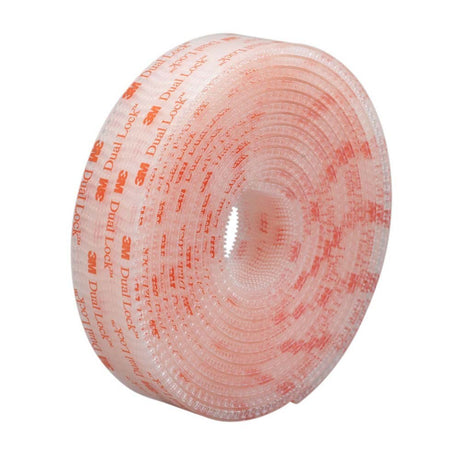 3M SJ3561 Dual Lock Type 400 Clear Reclosable Fastener Tape, 2 in x 50 yd Roll (7010334840)  - (3Pack)