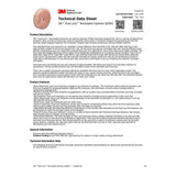 3M SJ3561 Dual Lock Type 400 Clear Reclosable Fastener Tape, 2 in x 50 yd Roll (7010334840)  - (3Pack) - 7