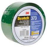 3M 373 Scotch Box Sealing Tape, Green, 48 mm x 50 m, Individually Wrapped Conveniently Packaged (7010335127)  - (36Pack) - 2