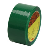 3M 373 Scotch Box Sealing Tape, Green, 48 mm x 50 m, Individually Wrapped Conveniently Packaged (7010335127)  - (36Pack) - 5