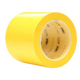 3M 471 471 IW Vinyl Tape, Yellow, 4 in x 36 yd, 5.2 mil, Individually Wrapped Conveniently Packaged (7010335141)  - (8Pack)
