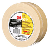 3M 501+ Specialty High Temperature Masking Tape, Tan, 48 mm x 55 m (7010335156)  - (24Pack) - 5