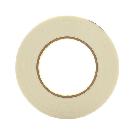 3M 898 Scotch Filament Tape, Fiberglass Reinforced Strapping Tape, Clear, 18 mm x 55 m, 6.6 mil (7010335427) (192 Pack)