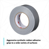 3M 2979 Contractor Grade Multi-Use Duct Tape, Silver, 1.88 in x 60 yd (7010335692)  - (24Pack) - 9