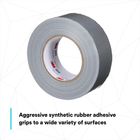 3M 2979 Contractor Grade Multi-Use Duct Tape, Silver, 1.88 in x 60 yd (7010335692)  - (24Pack) - 9