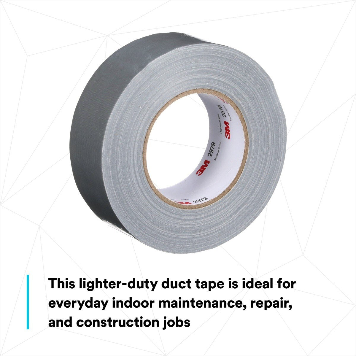 3M 2979 Contractor Grade Multi-Use Duct Tape, Silver, 1.88 in x 60 yd (7010335692)  - (24Pack) - 10