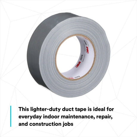 3M 2979 Contractor Grade Multi-Use Duct Tape, Silver, 1.88 in x 60 yd (7010335692)  - (24Pack) - 10