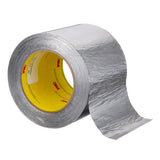 3M 425 Aluminum Foil Tape, Silver, 125 mm x 55 m, 4.6 mil (7010337961) (18 Pack) - 2