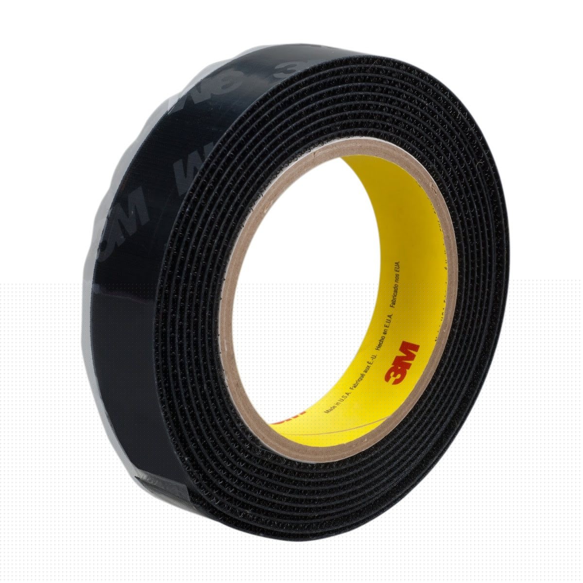 3M SJ3532N Hook Fastener, Black, 5/8 in x 50 yd, 5/32 in Engaged Thickness (7010339843) (4 Pack)