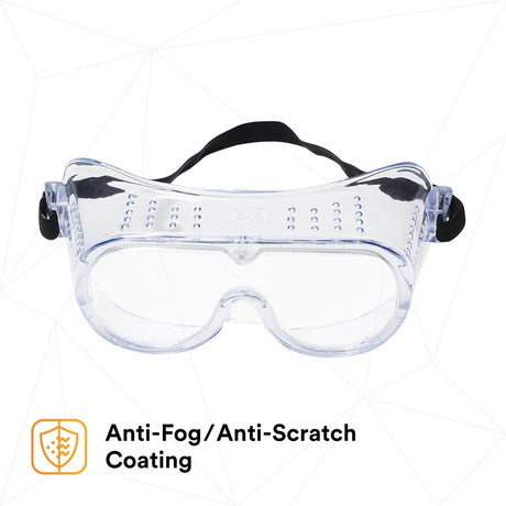 3M Impact Safety Goggles 40650-00000-10 Clear Lens (7010340634)  - (10Pack) - 4