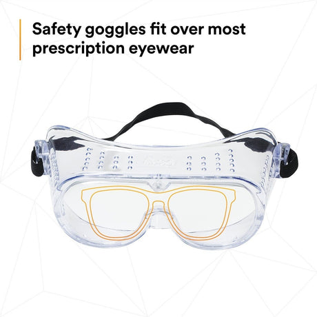 3M Impact Safety Goggles 40650-00000-10 Clear Lens (7010340634)  - (10Pack) - 5